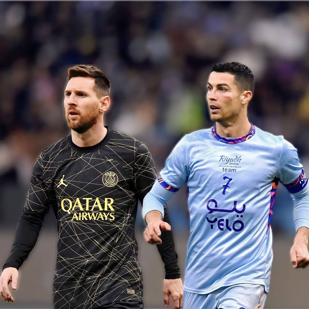 Ronaldo VS Messi Match Ends with 5-4 Victory to PSG J7Sports