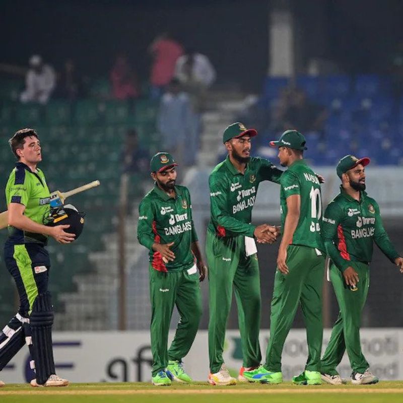 Bangladesh Triumph Over Ireland In Rain-Affected T20I J7Sports